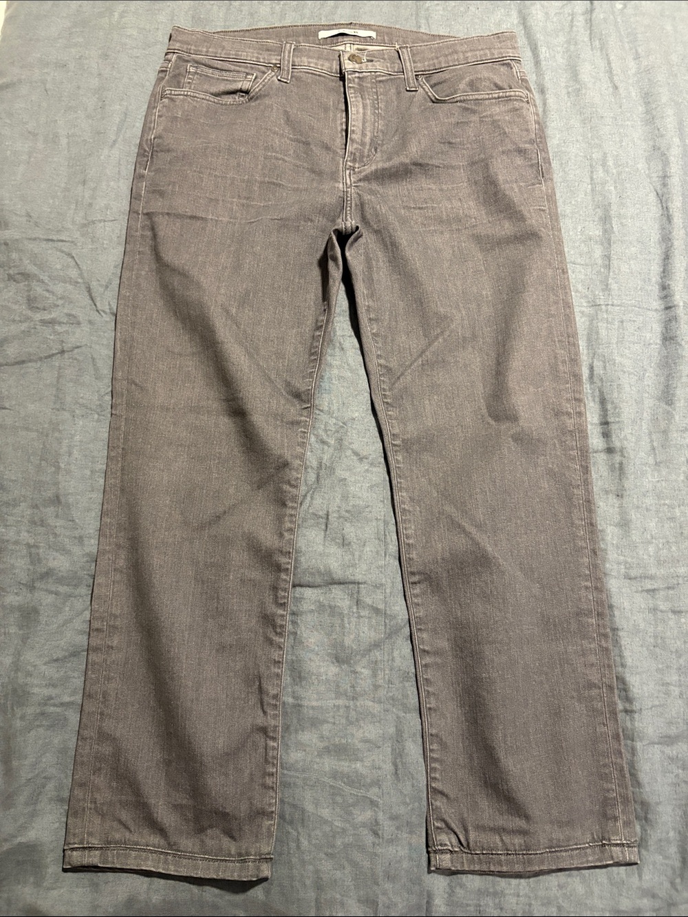 Joe's Jeans Gray Straight-Leg Denim